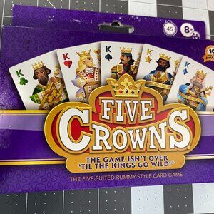 PlayMonster Five Crowns The Game Isn't Over Until the Kings Go Wild! Brand New!
